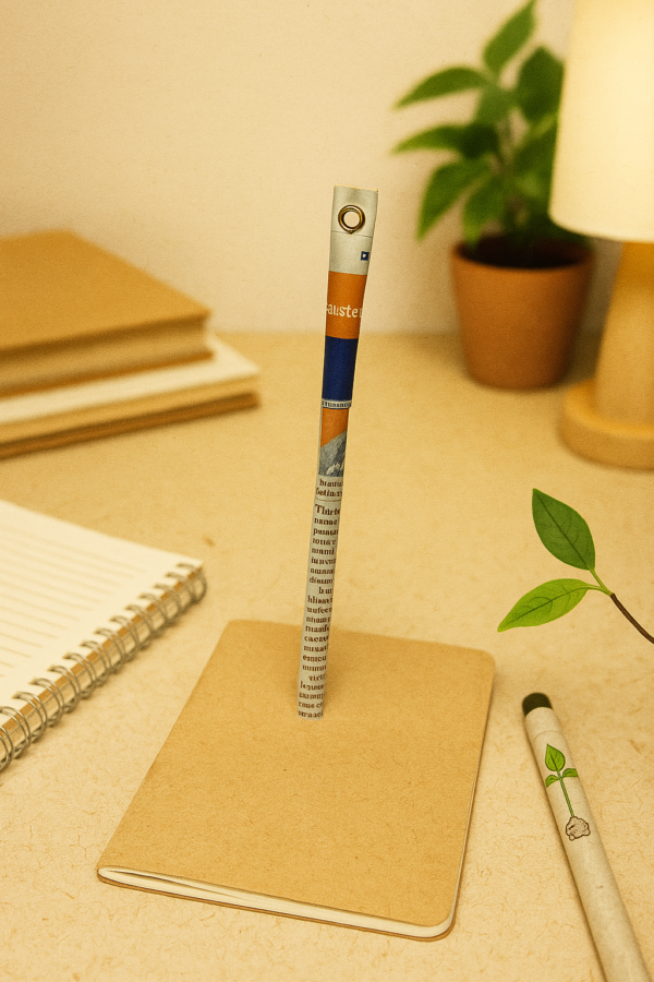 Newspaper Seed Pens